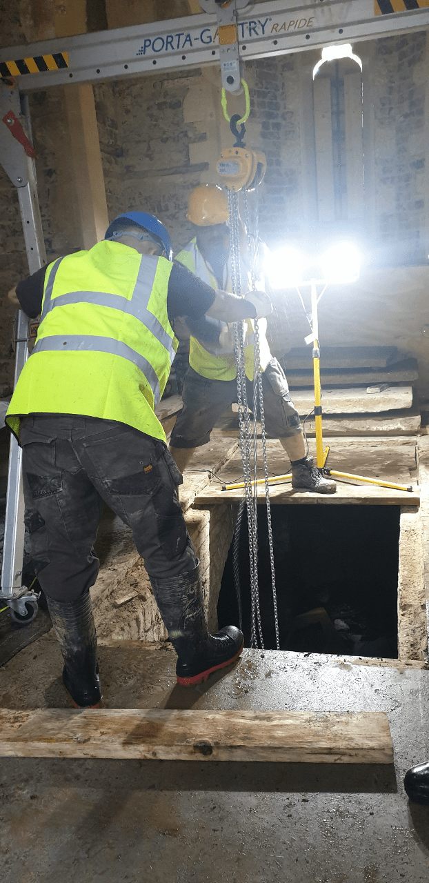 Colquhoun Chapel Restoration Exhumation Process